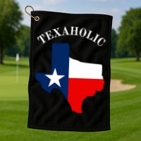 Texaholic Golf Towel