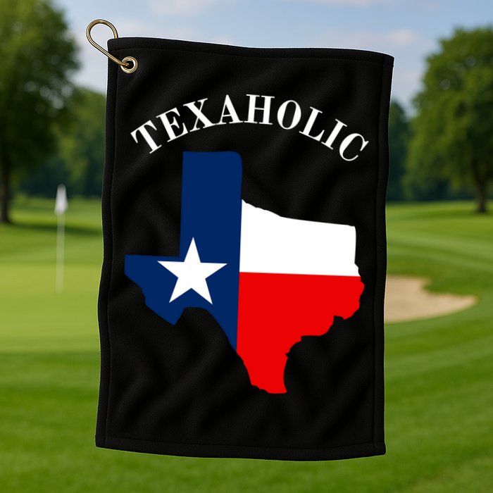 Texaholic Golf Towel