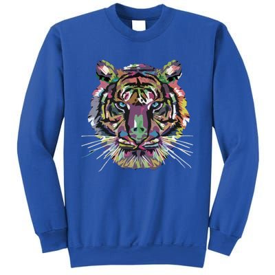 Tiger Trendy Easy Animal Print Tiger Cool Gift Sweatshirt