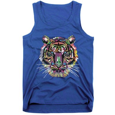 Tiger Trendy Easy Animal Print Tiger Cool Gift Tank Top