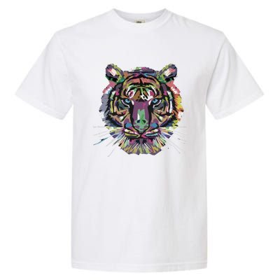 Tiger Trendy Easy Animal Print Tiger Cool Gift Garment-Dyed Heavyweight T-Shirt