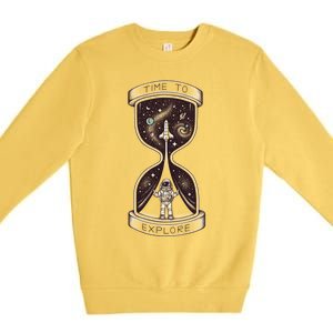 Time To Explore Premium Crewneck Sweatshirt