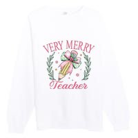 Teacher Premium Crewneck Sweatshirt