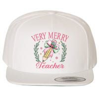 Teacher Wool Snapback Cap