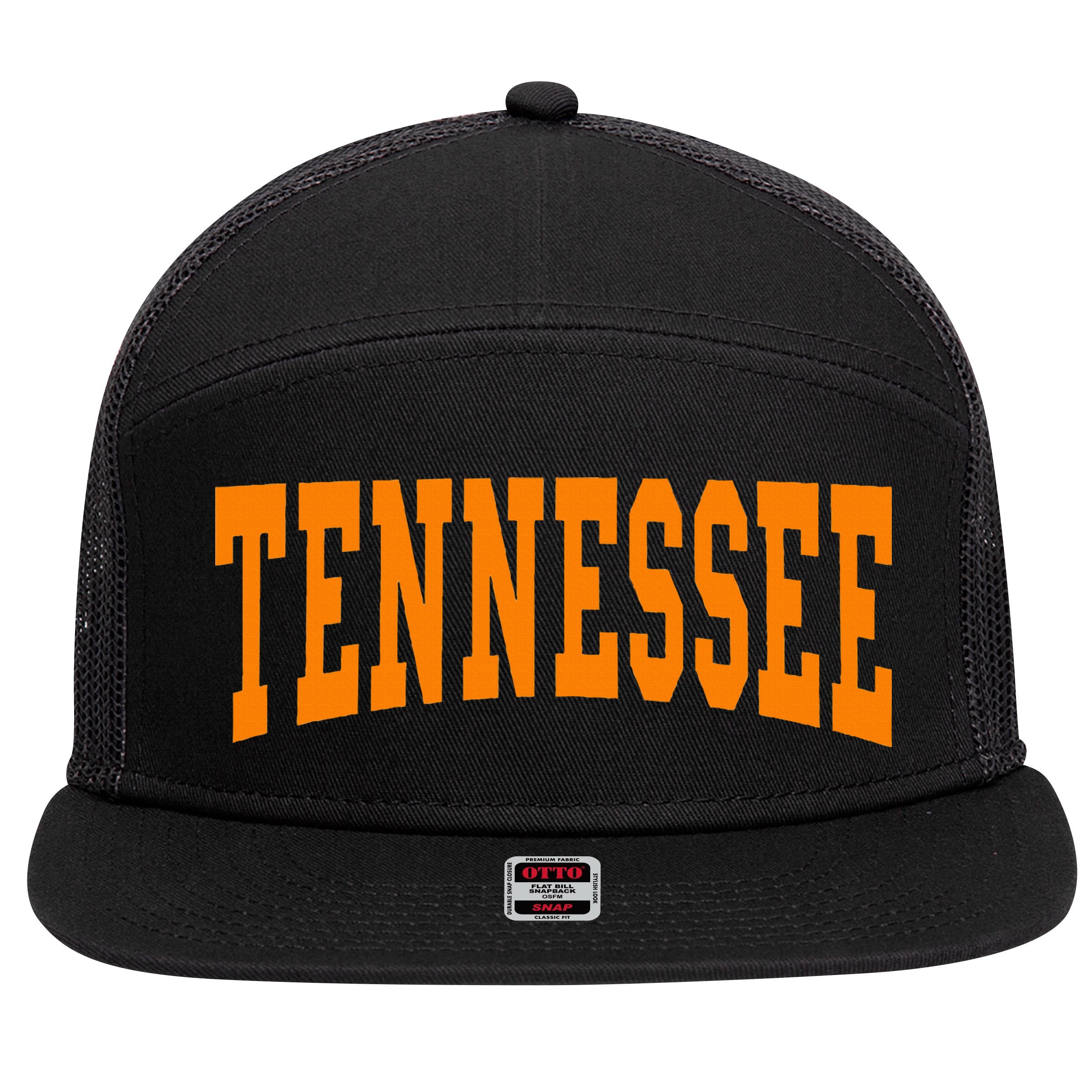 Tennessee 7 Panel Mesh Trucker Snapback Hat