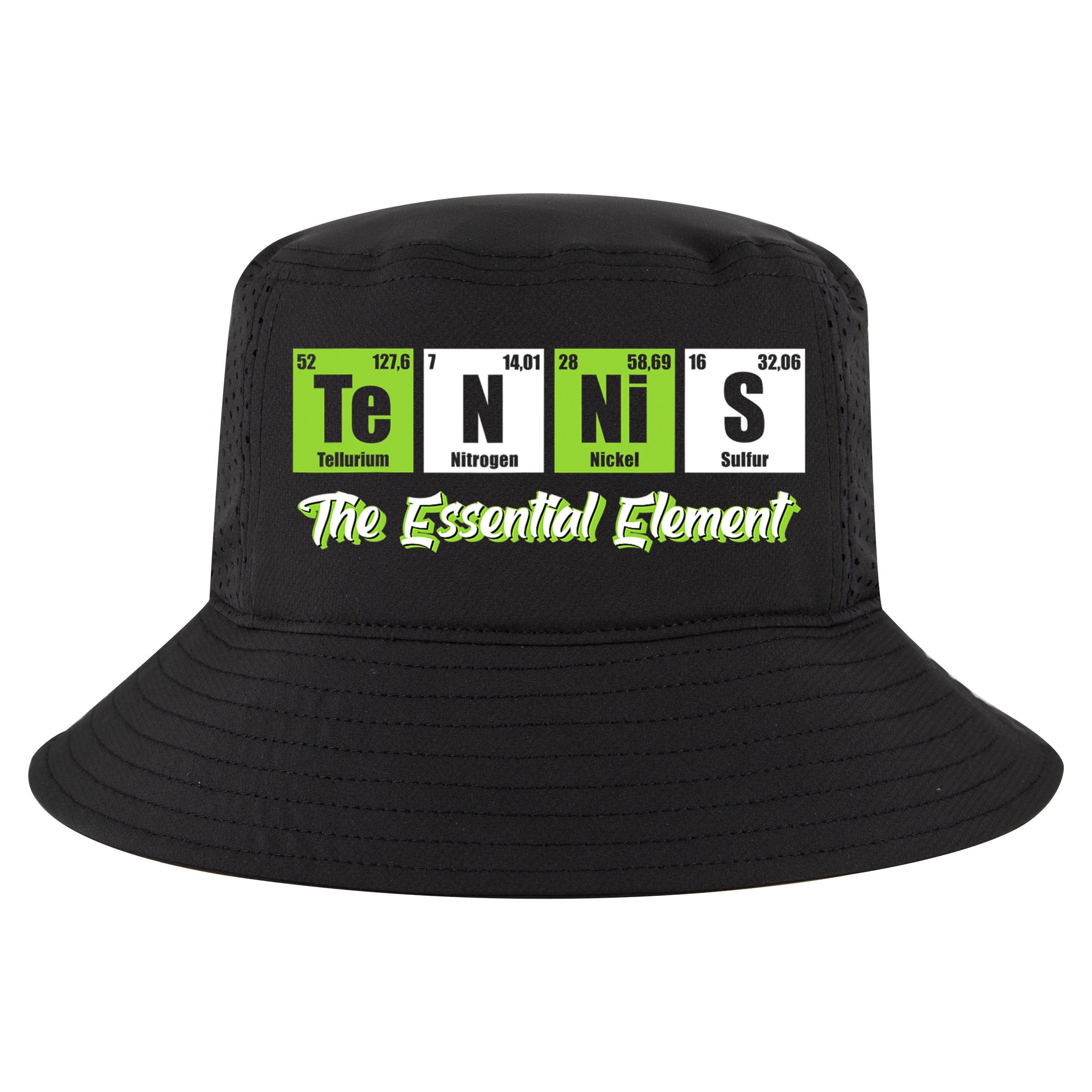 Tennis The Essential Element Funny Love Tennis Cool Comfort Performance Bucket Hat