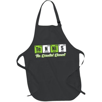 Tennis The Essential Element Funny Love Tennis Apron