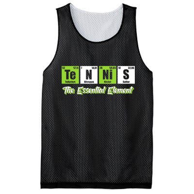 Tennis The Essential Element Funny Love Tennis Mesh Reversible Basketball Jersey Tank