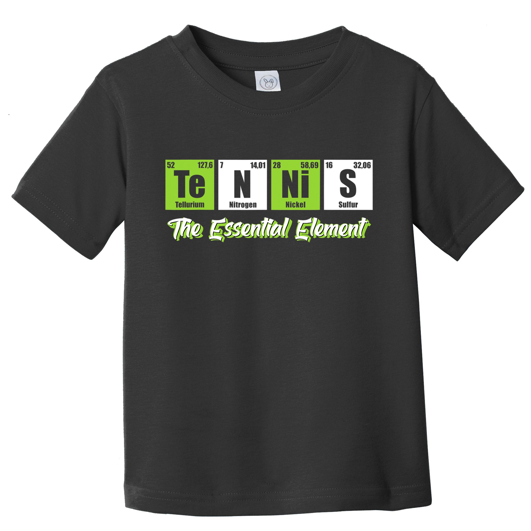 Tennis The Essential Element Funny Love Tennis Toddler T-Shirt