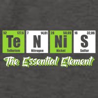 Tennis The Essential Element Funny Love Tennis Vector Backpack