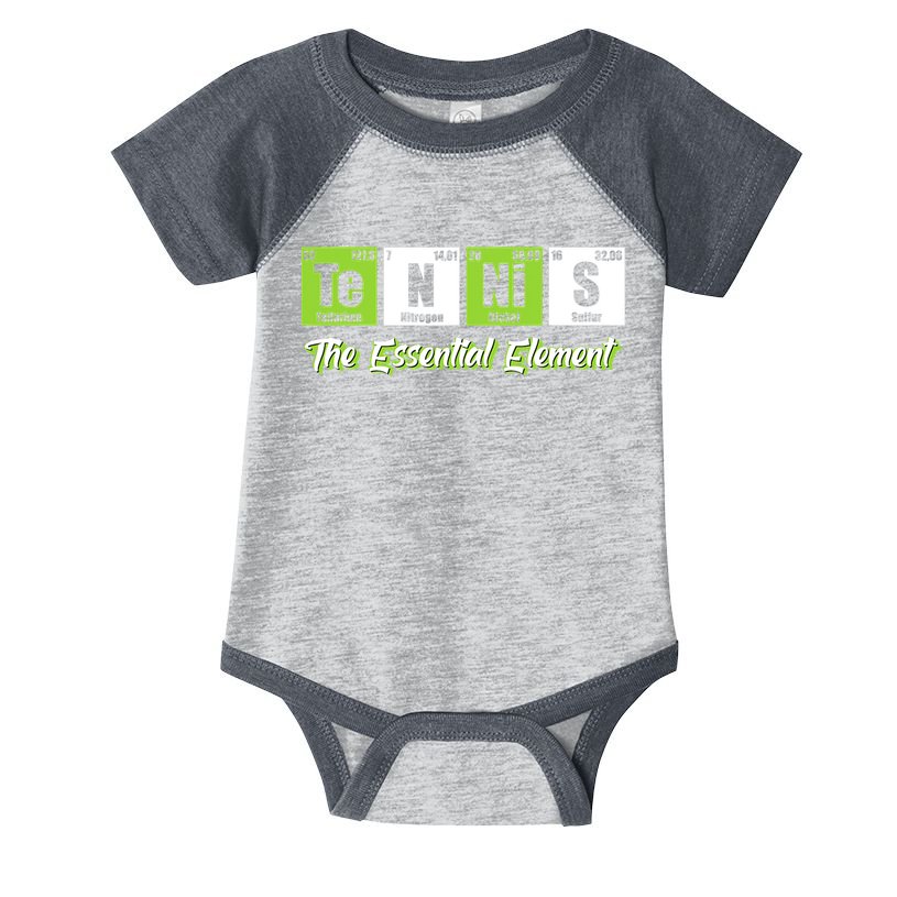 Tennis The Essential Element Funny Love Tennis Infant Baby Jersey Bodysuit