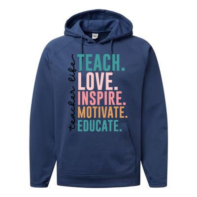 Teacher Performance Fleece Hoodie