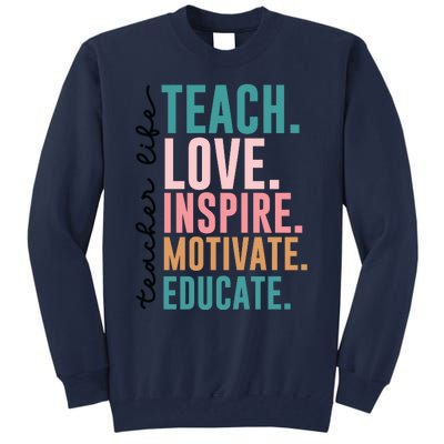 Teacher Tall Sweatshirt