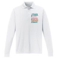 Teacher Performance Long Sleeve Polo