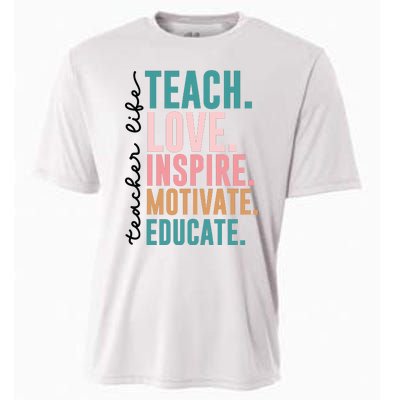 Teacher Cooling Performance Crew T-Shirt