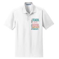 Teacher Dry Zone Grid Polo