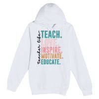 Teacher Premium Pullover Hoodie