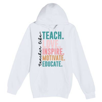 Teacher Premium Pullover Hoodie