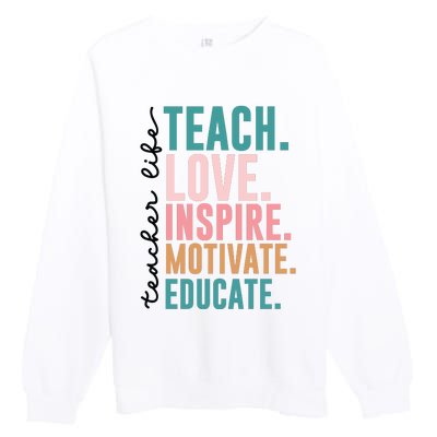 Teacher Premium Crewneck Sweatshirt