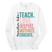 Teacher Tall Long Sleeve T-Shirt