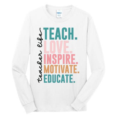 Teacher Tall Long Sleeve T-Shirt