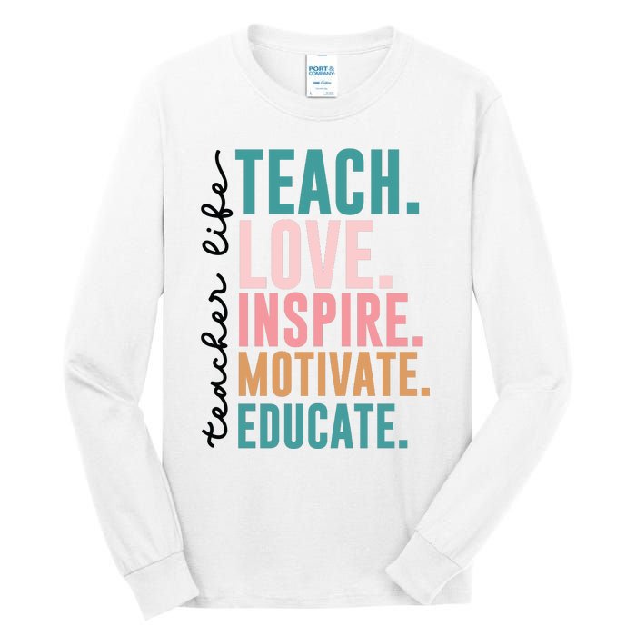 Teacher Tall Long Sleeve T-Shirt