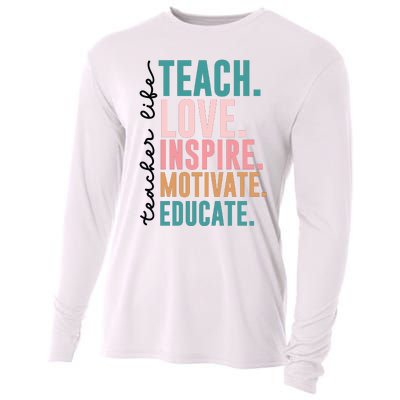 Teacher Cooling Performance Long Sleeve Crew