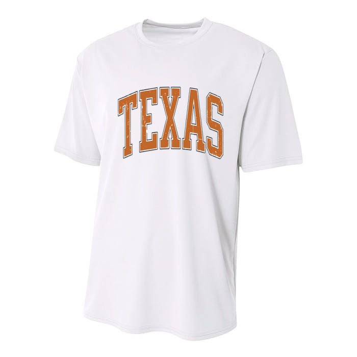 Texas Youth Performance Sprint T-Shirt