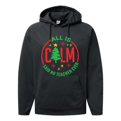 Teacher Performance Fleece Hoodie