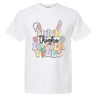 Thick Things Easter Vibes Easter Day Garment-Dyed Heavyweight T-Shirt