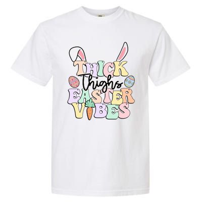 Thick Things Easter Vibes Easter Day Garment-Dyed Heavyweight T-Shirt