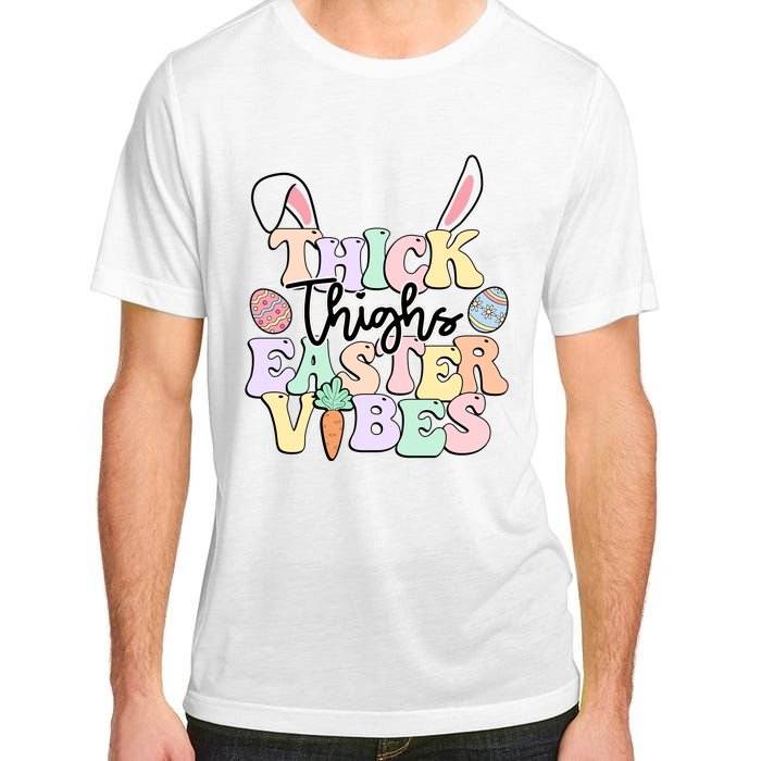 Thick Things Easter Vibes Easter Day Adult ChromaSoft Performance T-Shirt