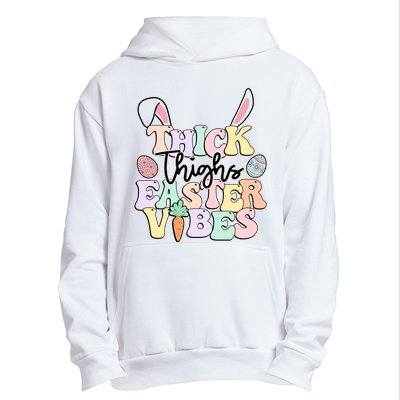 Thick Things Easter Vibes Easter Day Urban Pullover Hoodie