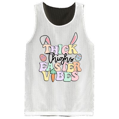 Thick Things Easter Vibes Easter Day Mesh Reversible Basketball Jersey Tank