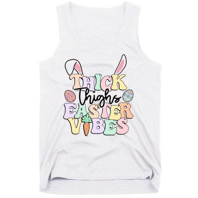 Thick Things Easter Vibes Easter Day Tank Top