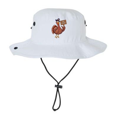 Thanksgiving Turkey Eat Pizza Thankful Gobble Design Outfit Great Gift Legacy Cool Fit Booney Bucket Hat