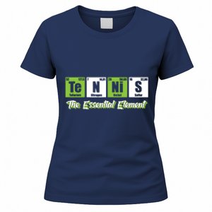 Tennis The Essential Element Funny Love Tennis Women's T-Shirt