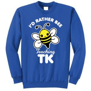 Tk Teacher Funny Kawaii Bee Transitional Kindergarten Gift Sweatshirt