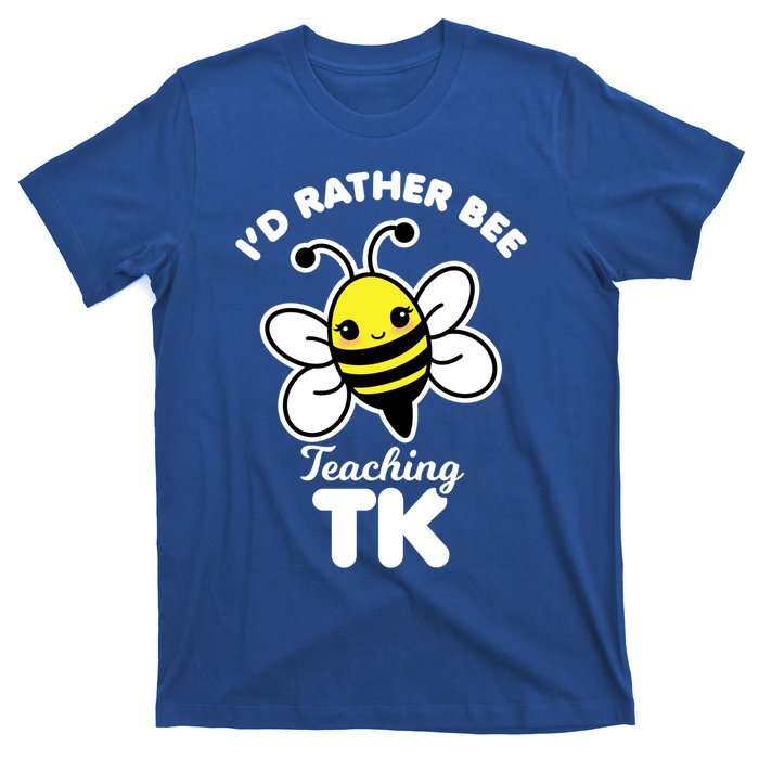 Tk Teacher Funny Kawaii Bee Transitional Kindergarten Gift T-Shirt