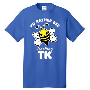 Tk Teacher Funny Kawaii Bee Transitional Kindergarten Gift Tall T-Shirt