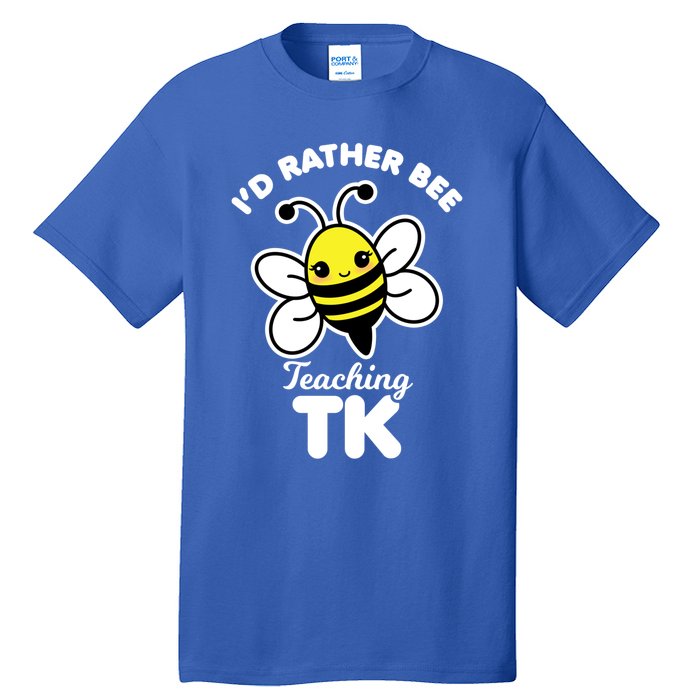 Tk Teacher Funny Kawaii Bee Transitional Kindergarten Gift Tall T-Shirt