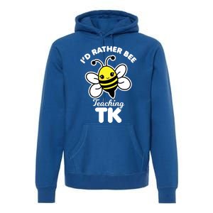 Tk Teacher Funny Kawaii Bee Transitional Kindergarten Gift Premium Hoodie