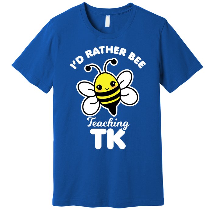 Tk Teacher Funny Kawaii Bee Transitional Kindergarten Gift Premium T-Shirt