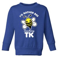 Tk Teacher Funny Kawaii Bee Transitional Kindergarten Gift Toddler Sweatshirt