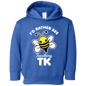 Tk Teacher Funny Kawaii Bee Transitional Kindergarten Gift Toddler Hoodie