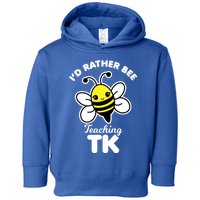 Tk Teacher Funny Kawaii Bee Transitional Kindergarten Gift Toddler Hoodie