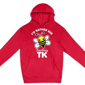 Tk Teacher Funny Kawaii Bee Transitional Kindergarten Gift Premium Pullover Hoodie