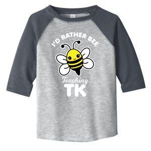 Tk Teacher Funny Kawaii Bee Transitional Kindergarten Gift Toddler Fine Jersey T-Shirt