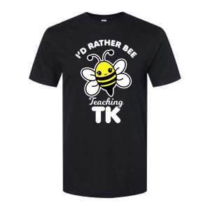 Tk Teacher Funny Kawaii Bee Transitional Kindergarten Gift Softstyle CVC T-Shirt