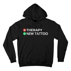 Tattoo Therapy Funny Tattoo Gift For Tattoo Artists Hoodie